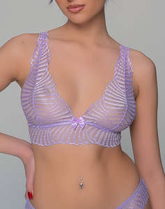 MILENA BRALETTE TRIUNGHIULAR DANTELA EVANTAI