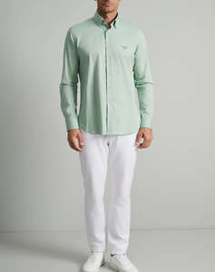 NAVY&GREEN CAMASA COMFORT FIT