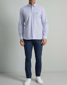 NAVY&GREEN CAMASA COMFORT FIT