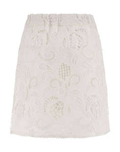 GUESS DOMITILLE MINI EMBRO SKIRT FUSTA DE DAMA