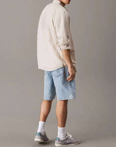 CALVIN KLEIN LINEN COTTON REGULAR L/S SHIRT