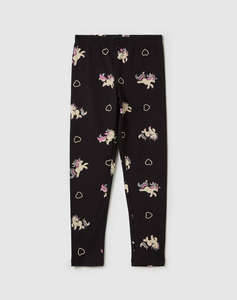 OVS LEGGINS AOP + GLITTER