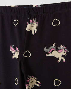 OVS LEGGINS AOP + GLITTER