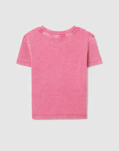 OVS T-SHIRT RIB ACID WASH