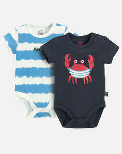 COOL CLUB Salopeta cu maneca scurta 2 buc BAIAT
