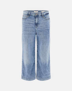 GUESS BELLFLOWER CROP WIDE LEG PANTALONI DE DAMA