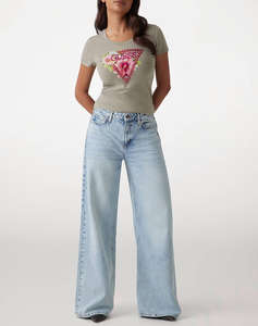 GUESS SS CN TRIANGLE BEADS TEE BLUZA DE DAMA