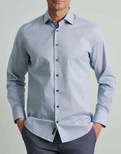 NAVY&GREEN CAMASA FIT LINE