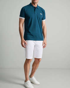 NAVY&GREEN BLUZA POLO, CUSTOM FIT
