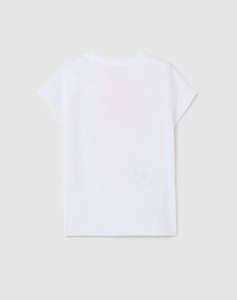 OVS T-SHIRT S/S W/EMBRO