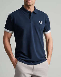 NAVY&GREEN BLUZA POLO, CUSTOM FIT