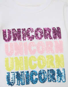 OVS T-SHIRT L/S SEQUINS