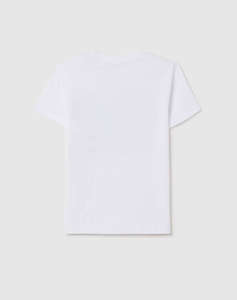 OVS SS T-SH 1 COL PRINT-WH