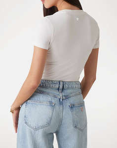 GUESS SS CN TRIANGLE BEADS TEE BLUZA DE DAMA