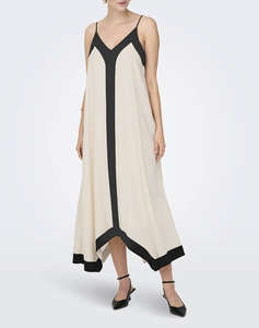 ONLY ONLDIANA LIFE STRAP LONG DRESS WVN