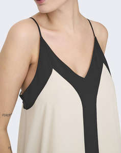 ONLY ONLDIANA LIFE STRAP LONG DRESS WVN