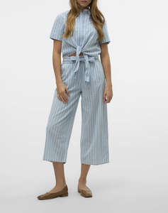 VERO MODA VMXENIA HR CHAMBRAY PAPERBAG CULOTTE