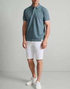 NAVY&GREEN PANTALONI SCURTI CHINOS