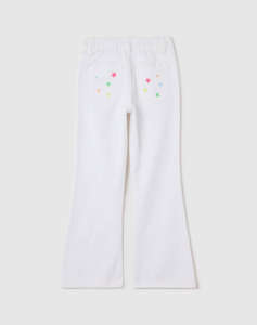 OVS DRILL PANTS W/EMBRO