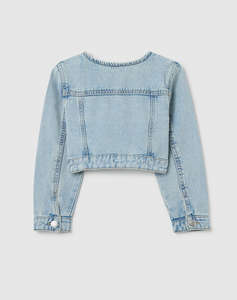 OVS DENIM JACKET W/EMBRO