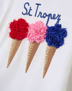 OVS T-SHIRT S/S W/APPLICATION