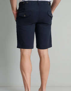 NAVY&GREEN PANTALONI SCURTI CHINOS