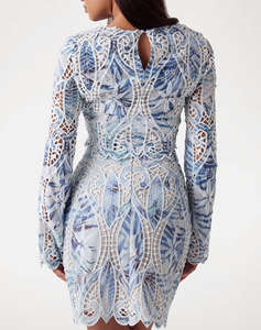 GUESS LS ANASTASIA LACE TOP BLUZA DE DAMA