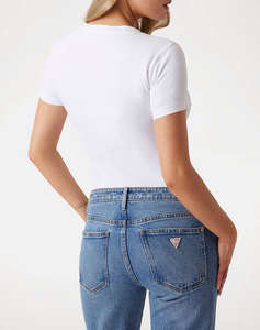GUESS CN SS LOGO SEGQUINS TEE BLUZA DE DAMA