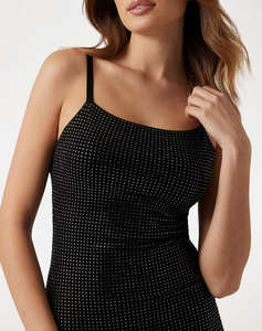 GUESS KHLOE RHINESTONES DRESS SWTR ROCHIE DE DAMA
