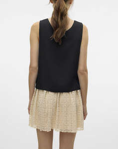 VERO MODA VMFLEUR SL STRING 2WAY TENCEL TOP GA
