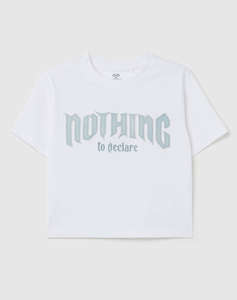 OVS T-SHIRT W/CANVAS APPL