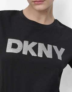 DKNY DJ4T1268 LOGO BLUZA CU MANECA SCURTA DKNY