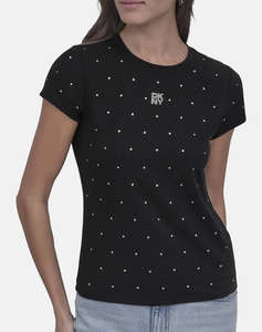 DKNY DJ5T1381 BLUZA CU MANECA SCURTA DKNY
