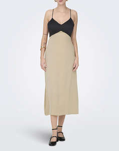 ONLY ONLJANE LIFE S/L JANICE LONG DRESS PTM
