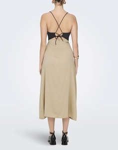 ONLY ONLJANE LIFE S/L JANICE LONG DRESS PTM