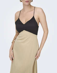 ONLY ONLJANE LIFE S/L JANICE LONG DRESS PTM