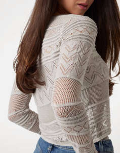 GUESS NELLIE LS CARDI SWTR JACKET DE DAMA