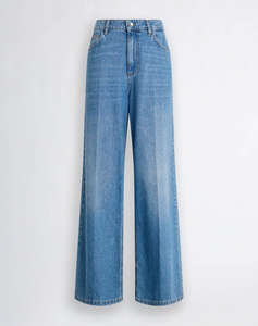LIU JO WHITE_WA5D11__PANT.FLARE FROG H.W. PANTALONI DE DAMA