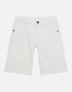 GUESS BULL DENIM SHORTS - ORGANIC STR. BULL DENIM 10 OZ PANTALONI SCURTI COPII BOY