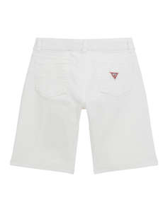 GUESS BULL DENIM SHORTS - ORGANIC STR. BULL DENIM 10 OZ PANTALONI SCURTI COPII BOY