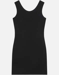 GUESS RIB DRESS_MINI ME - ECO SMOOTH GIRLY RIB 435 ROCHIE DE COPII GIRL