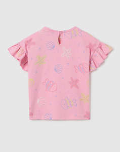 OVS T-SHIRT AOP MARINE