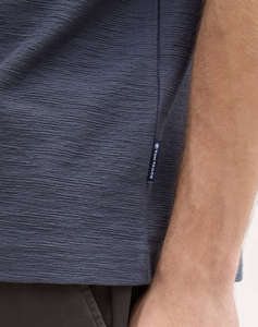 TOM TAILOR STRUCTURED T-SHIRT BLUZA DE BARBATI
