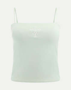 GUESS COLETTE TANK TOP - ECO SMOOTH RAYON STR RIB 270 BLUZA DE DAMA