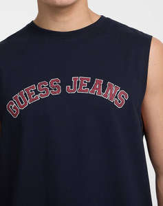 GUESS JEANS GJ MUSCLE COLLEGIATE - ORGANIC COTTON 160GSM BLUZA DE BARBATI