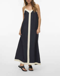 VERO MODA VMDENISE SINGLET ANKLE DRESS WVN BTQ GA