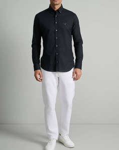 NAVY&GREEN CAMASA COMFORT FIT