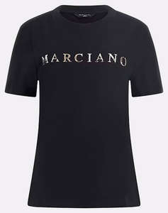 GUESS MARCIANO CANDY RN SS TSHIRT - ORG COTTON STRETCH JERSEY 180 BLUZA DE DAMA