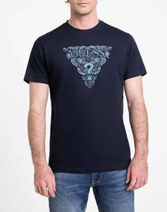 GUESS SS CN FLOWER EMBRO TEE BLUZA DE BARBATI