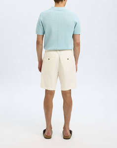 SELECTED SLHREGULAR-LEROY LINEN BLD SHORTS NOOS